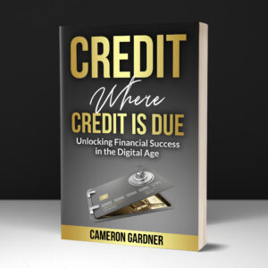 'Credit Where Credit Is Due' Ebook with credit building, and credit repairing tips for achieving financial freedom goals.